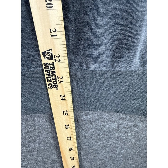 Polo Ralph Lauren Velour Quarter Zip Sweatshirt Pullover Gray Women Size XXL EUC - Picture 7 of 12